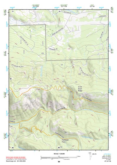 47121SE Page 84 Snoqualmie Pass Topo Preview 1