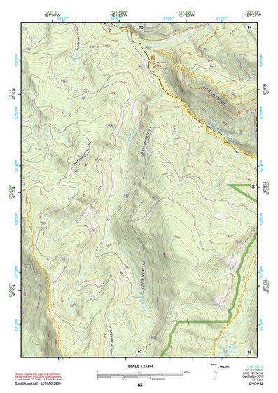 47121SE Page 85 Snoqualmie Pass Topo Preview 1