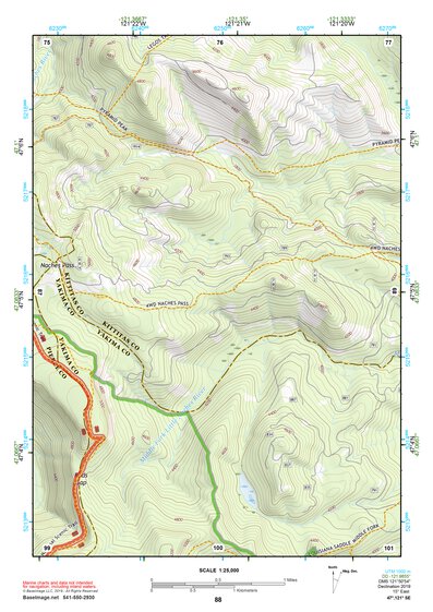 47121SE Page 88 Snoqualmie Pass Topo Preview 1