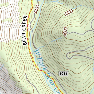 47121SE Page 90 Snoqualmie Pass Topo Preview 3