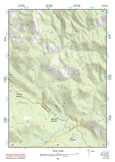 47121SE Page 91 Snoqualmie Pass Topo Preview 1