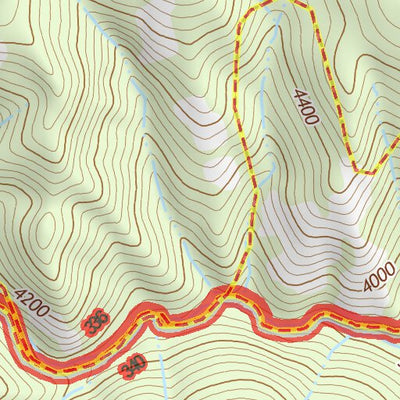 47121SE Page 96 Snoqualmie Pass Topo Preview 3