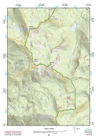 47121SE Page 97 Snoqualmie Pass Topo Preview 1
