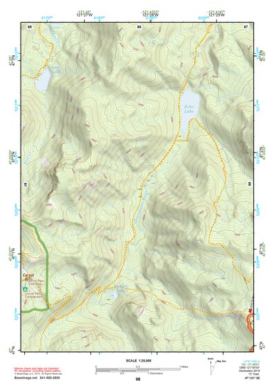 47121SE Page 98 Snoqualmie Pass Topo Preview 1