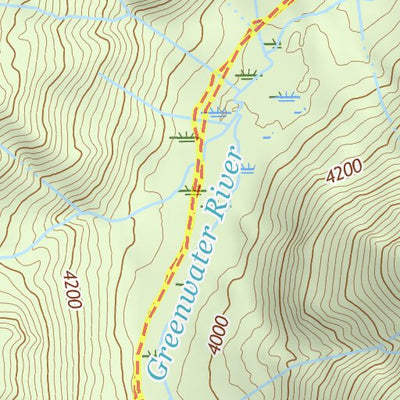 47121SE Page 98 Snoqualmie Pass Topo Preview 2