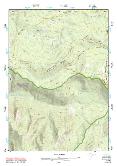 47121SE Page 102 Snoqualmie Pass Topo Preview 1