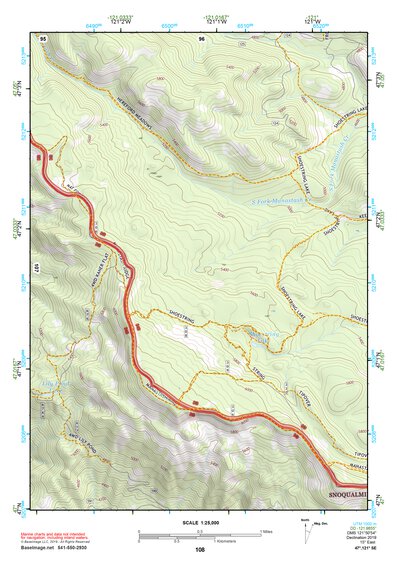47121SE Page 108 Snoqualmie Pass Topo Preview 1