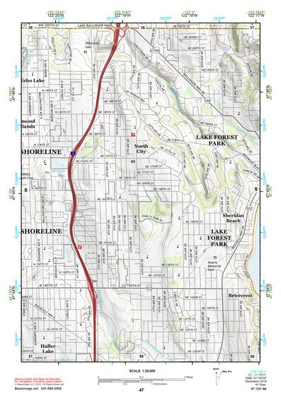 47122NE Page 47 Seattle Topo Preview 1