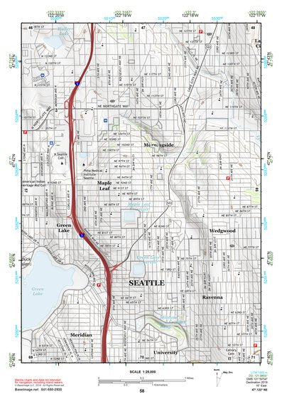 47122NE Page 58 Seattle Topo Preview 1