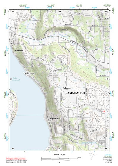 47122NE Page 76 Seattle Topo Preview 1