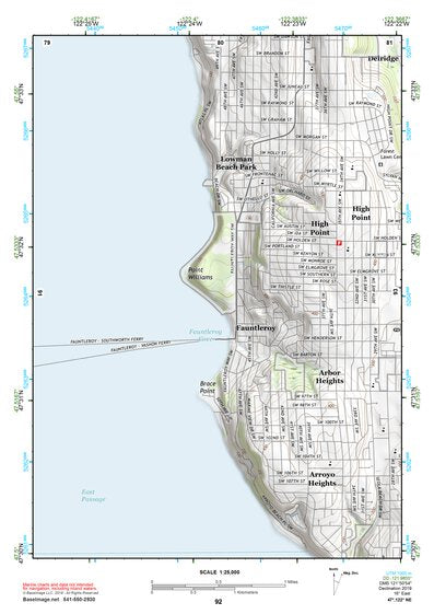 47122NE Page 92 Seattle Topo Preview 1