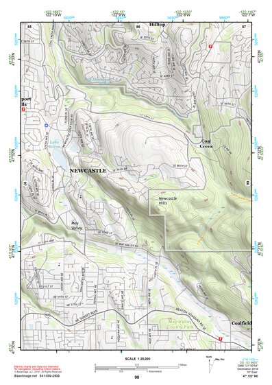 47122NE Page 98 Seattle Topo Preview 1