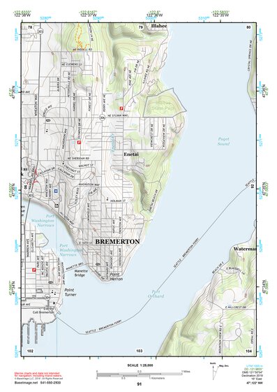 47122NW Page 91 Seattle Topo Preview 1