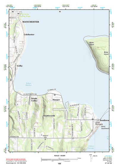 47122NW Page 105 Seattle Topo Preview 1