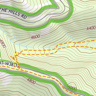 47123NE Page 1 Mount Olympus Topo Preview 2