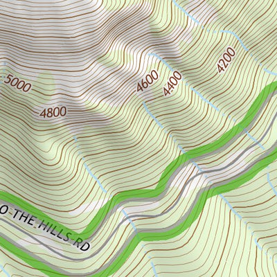 47123NE Page 3 Mount Olympus Topo Preview 3