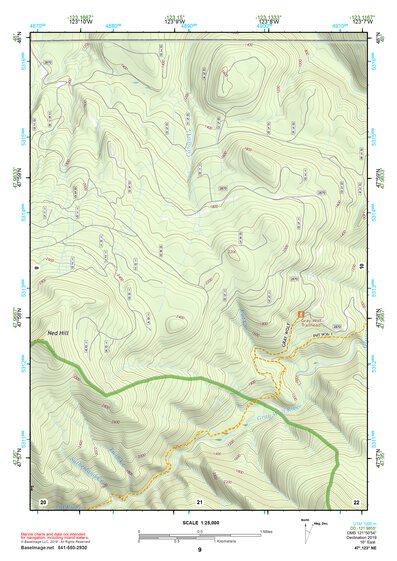 47123NE Page 9 Mount Olympus Topo Preview 1