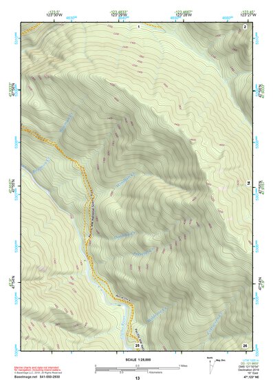 47123NE Page 13 Mount Olympus Topo Preview 1