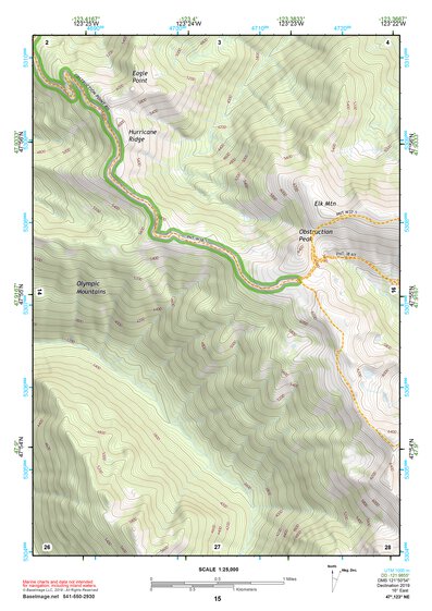 47123NE Page 15 Mount Olympus Topo Preview 1
