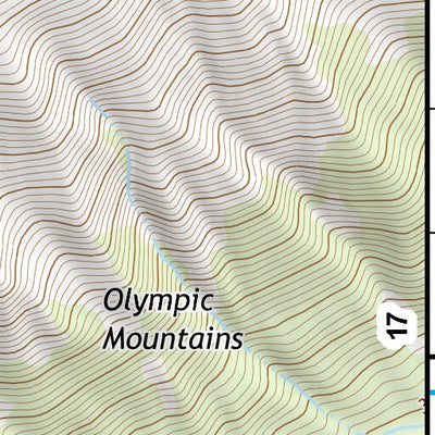 47123NE Page 16 Mount Olympus Topo Preview 3