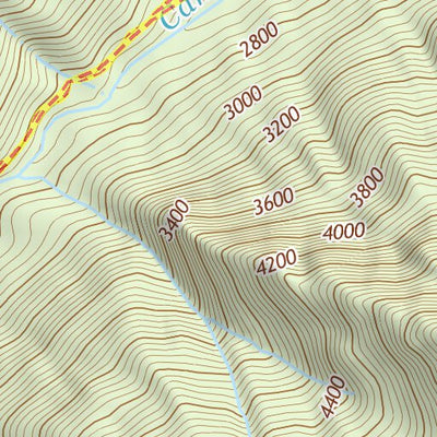 47123NE Page 18 Mount Olympus Topo Preview 3