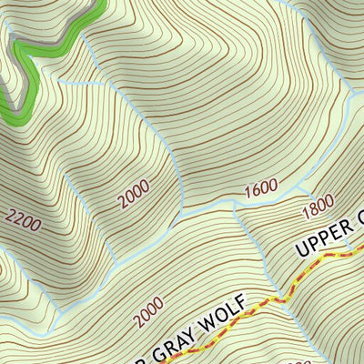 47123NE Page 20 Mount Olympus Topo Preview 3