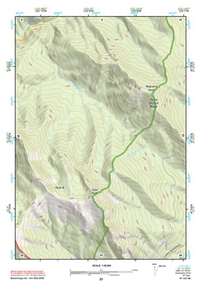 47123NE Page 21 Mount Olympus Topo Preview 1