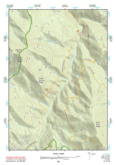 47123NE Page 22 Mount Olympus Topo Preview 1