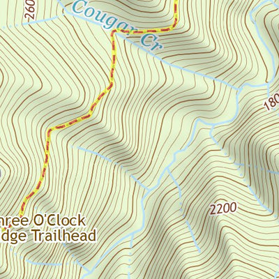 47123NE Page 22 Mount Olympus Topo Preview 2