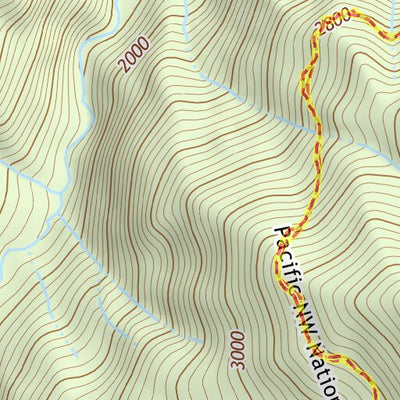 47123NE Page 22 Mount Olympus Topo Preview 3