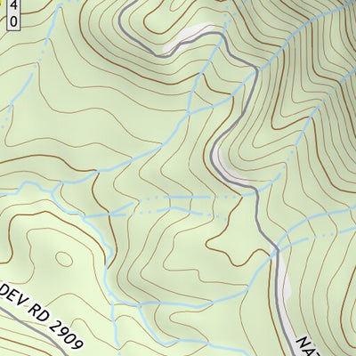 47123NE Page 24 Mount Olympus Topo Preview 2