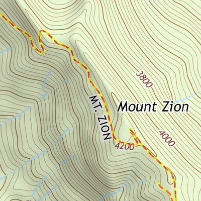 47123NE Page 24 Mount Olympus Topo Preview 3