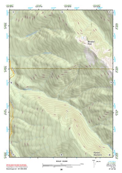 47123NE Page 26 Mount Olympus Topo Preview 1