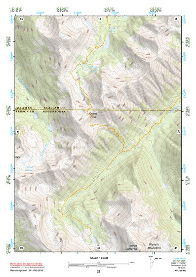 47123NE Page 28 Mount Olympus Topo Preview 1