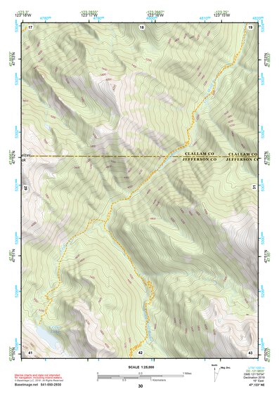 47123NE Page 30 Mount Olympus Topo Preview 1
