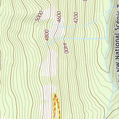 47123NE Page 34 Mount Olympus Topo Preview 2