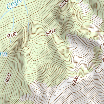 47123NE Page 34 Mount Olympus Topo Preview 3