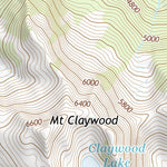 47123NE Page 40 Mount Olympus Topo Preview 3