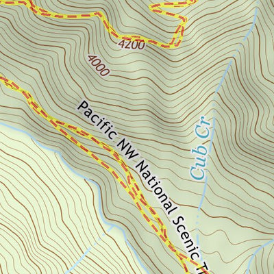 47123NE Page 42 Mount Olympus Topo Preview 2