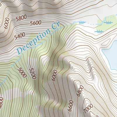 47123NE Page 43 Mount Olympus Topo Preview 2