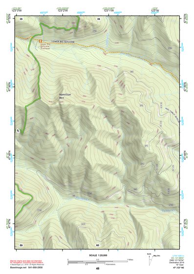 47123NE Page 48 Mount Olympus Topo Preview 1