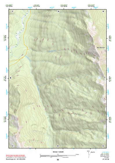 47123NE Page 50 Mount Olympus Topo Preview 1
