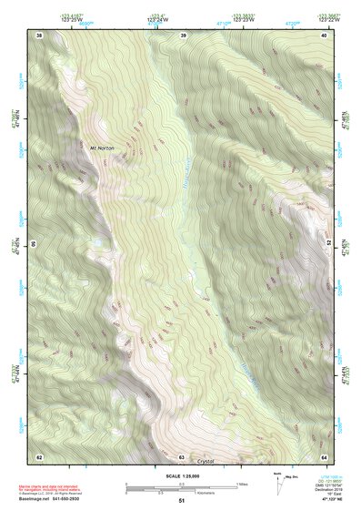 47123NE Page 51 Mount Olympus Topo Preview 1