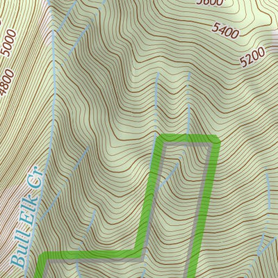 47123NE Page 58 Mount Olympus Topo Preview 3