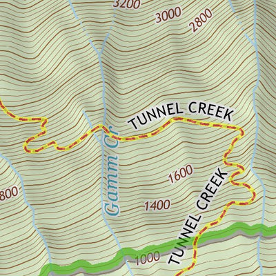 47123NE Page 59 Mount Olympus Topo Preview 2