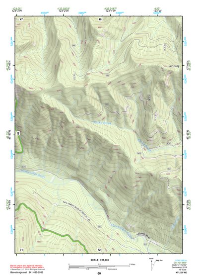 47123NE Page 60 Mount Olympus Topo Preview 1