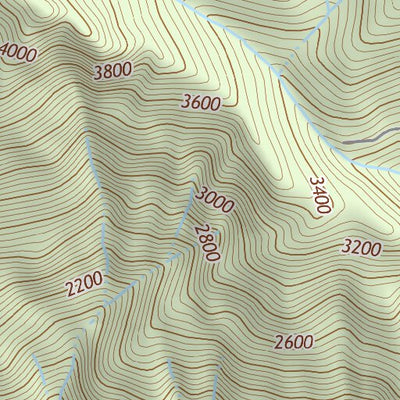 47123NE Page 60 Mount Olympus Topo Preview 3