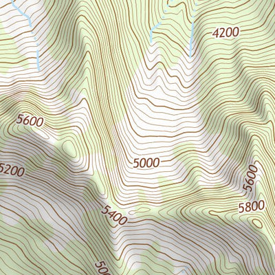 47123NE Page 62 Mount Olympus Topo Preview 3