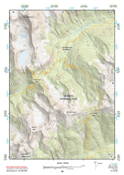 47123NE Page 65 Mount Olympus Topo Preview 1