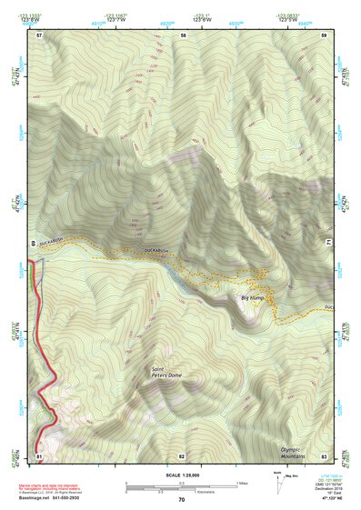 47123NE Page 70 Mount Olympus Topo Preview 1
